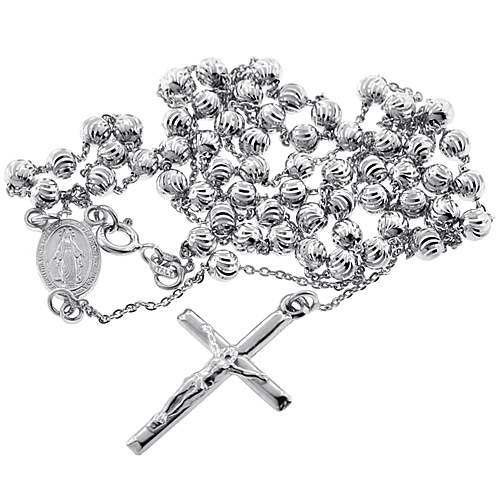 Top more than 127 silver rosary necklace mens latest - songngunhatanh ...