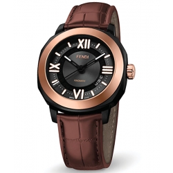 Fendi Selleria Automatic Pink Gold Bezel Watch F820211011