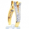 Womens 0.89 ct Diamond Engagement Ring Setting in 18K Yellow Gold