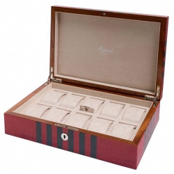 Rapport London Labyrinth Red 10 Watch Box L444