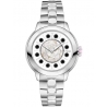 F121024500T01 Fendi IShine White Dial Silver Steel 33mm Watch