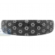 14K White Gold 14.44 ct Black Diamond Womens Cuff Bracelet