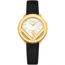 Fendi Run Away 28mm Yellow Gold White Dial Watch F710424011