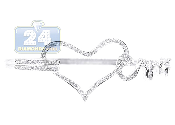 SBI Jewelry Bracciale Iniziale Con Ciondolo A Cuore - Acciaio Inox 316L, Regalo Per Donne, Ragazze, Compleanno