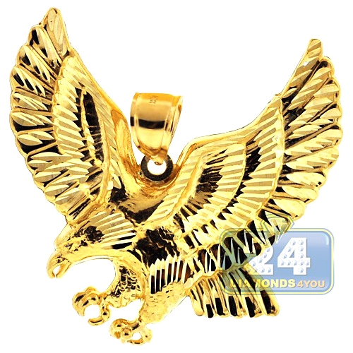 10kt real gold eagle pendant 2018.shinnichibi.org