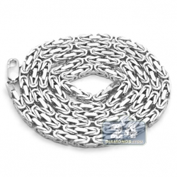 Men's Bracelet 925 Italy Silver 1/4" Wide Curb Link Chain 9" long 16.3 grams