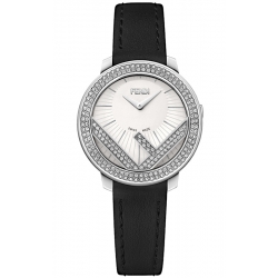 Fendi Run Away 28mm Full Diamond White Watch F710024011B0