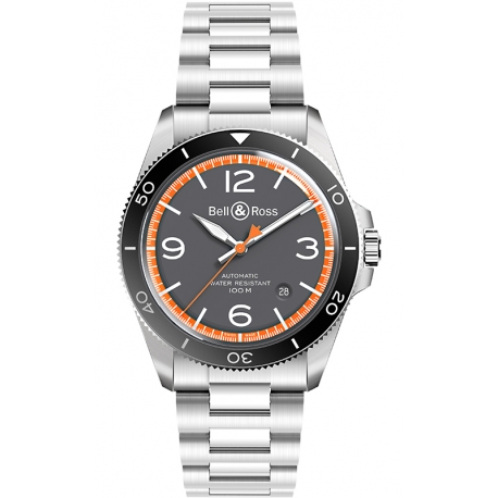 BRV292-ORA-ST/SST Bell & Ross Vintage BR V2-92 Garde-Cotes Watch