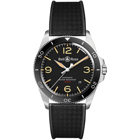 BRV292-HER-ST/SRB Bell & Ross BR V2-92 Steel Heritage Watch