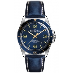 Bell & Ross Vintage BR V2-92 Aeronavale Watch BRV292-BU-G-ST/SCA
