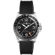 Bell & Ross Vintage BR V2-93 GMT Rubber Watch BRV293-BL-ST/SRB