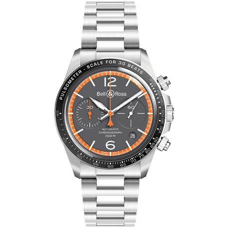 BRV294-ORA-ST/SST Bell & Ross BR V2-94 Chrono Garde-Cotes Watch