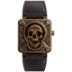Bell & Ross BR 01 Burning Skull Bronze 46 mm Watch BR0192-BURNSK