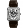 BR01-SKULL-SK-FLD Bell & Ross Laughing Skull Full Diamond Watch