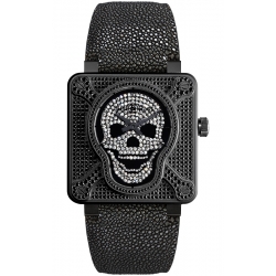 Bell & Ross BR 01 Skull Airborne 672 Watch BR0192-AIRBOR-FLD