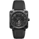 Bell & Ross BR 01 Tourbillon Phantom Watch BR01-TOURB-PHANTOM