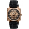 BR01-TOURB-PG/CA Bell & Ross Tourbillon Rose Gold Titanium Watch