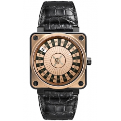 Bell & Ross BR 01-92 Roulette Casino Rose Gold Watch BR0192-SR-CA