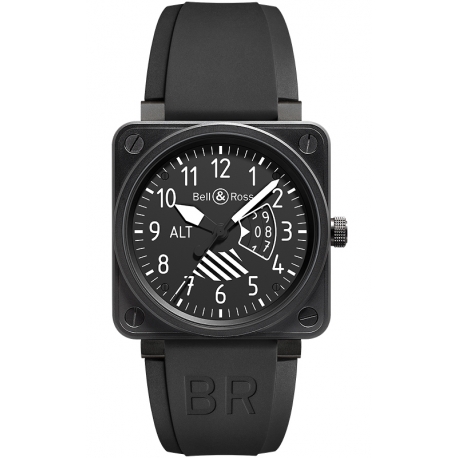 BR0196-ALTIMETER Bell & Ross BR 01-96 Altimeter Pilot Watch