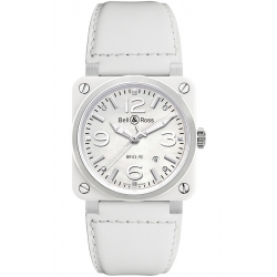 Bell & Ross BR 03-92 White Ceramic 42 mm Watch BR0392-WH-C/SCA