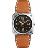 BR0392-ST-G-HE/SCA/2 Bell & Ross BR 03-92 Golden Heritage Watch