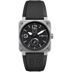 Bell & Ross BR 03-90 Grande Date Reserve De Marche Steel Watch