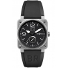 BR0390-BL-ST Bell & Ross BR 03-90 Grande Date Reserve De Marche Steel Watch