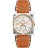 BR0390-BICOLOR Bell & Ross BR 03-90 Grande Date Reserve De Marche Bicolor Watch