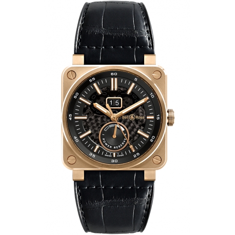 BR0390-PINKGOLD Bell & Ross BR 03-90 Grande Date Reserve De Marche Rose Gold Watch