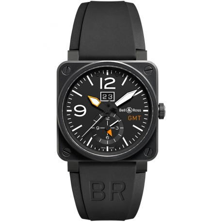 BR0351-GMT-CA Bell & Ross BR 03-51 GMT Carbon 42 mm Watch