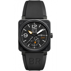 Bell & Ross BR 03-51 GMT Carbon 42 mm Watch BR0351-GMT-CA