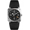 BR0393-GMT-ST/SCA Bell & Ross BR 03-93 GMT Steel 42 mm Watch