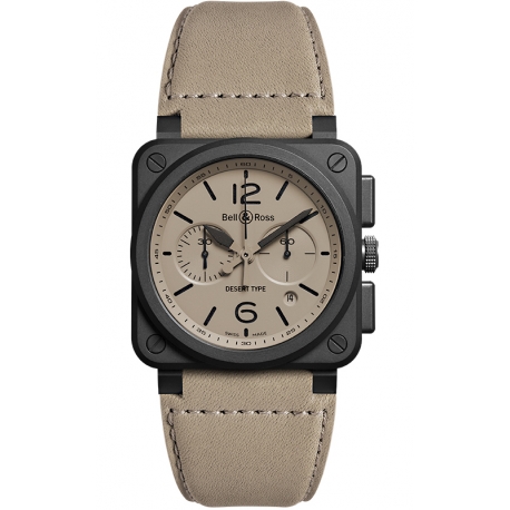 BR0394-DESERT-CE Bell & Ross BR 03-94 Chrono Desert Type Watch