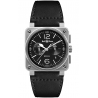 BR0394-BL-SI/SCA Bell & Ross BR 03-94 Chrono Steel 42 mm Watch