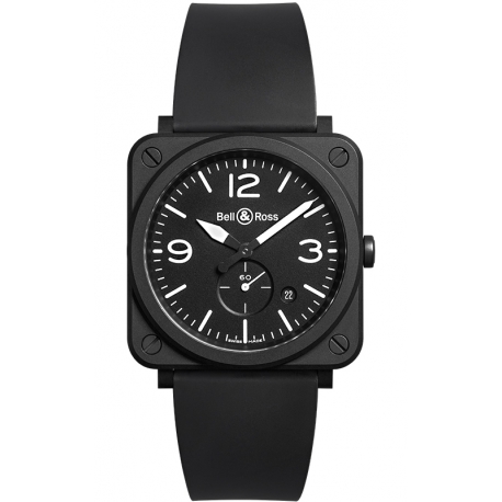BRS-BL-CEM Bell & Ross BR S Quartz Matte Black 39 mm Watch