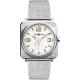 Bell & Ross BR S Quartz Steel Heritage W Mesh 39 mm Watch BRS-WHERI-ST/SST