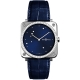 Bell & Ross BR S Quartz Blue Eagle Diamonds Leather 39 mm Watch BRS-EA-ST-LGD/SCR