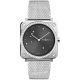 Bell & Ross BR S Quartz Grey Eagle Diamonds Mesh 39 mm Watch BRS-ERU-ST-LGD/SST