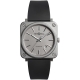 Bell & Ross BR S-92 Automatic Matte Grey 39 mm Watch BRS92-GR-ST/SRB