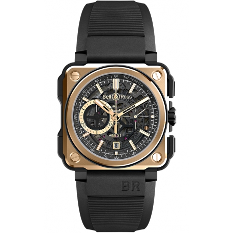 BRX1-CE-PG Bell & Ross BR-X1 Chronograph Rose Gold Ceramic Watch