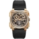 Bell & Ross BR-X1 Tourbillon Rose Gold Diamonds Watch BRX1-CHTB-PG-D