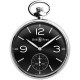 Bell & Ross Vintage PW1 Steel Pocket Watch BRPW1-BL-ST