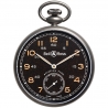 BRPW1-BL-TI Bell & Ross Vintage PW1 Heritage Brown Pocket Watch