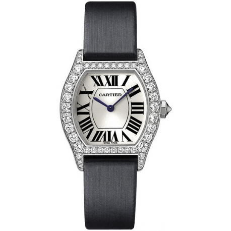 Cartier Tortue Francaise Gold Diamond Ladies Watch WA507231