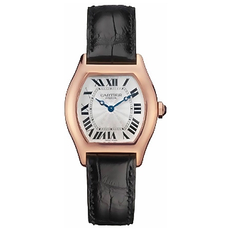 Cartier Tortue Collection 18K Rose Gold Ladies Watch W1540251