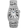 Cartier La Dona 18K White Gold Diamond Ladies Watch WE6001MX