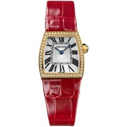 Cartier La Dona 18K Yellow Gold Diamond Ladies Watch WE600451