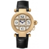 Cartier Pasha Series 18K Rose Gold Womens Watch WJ11963G
