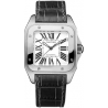 Cartier Santos 100 Medium Size Automatic Steel Watch W20106X8