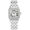 Cartier New Santos White Gold Bracelet Diamond Watch WF9004Y8